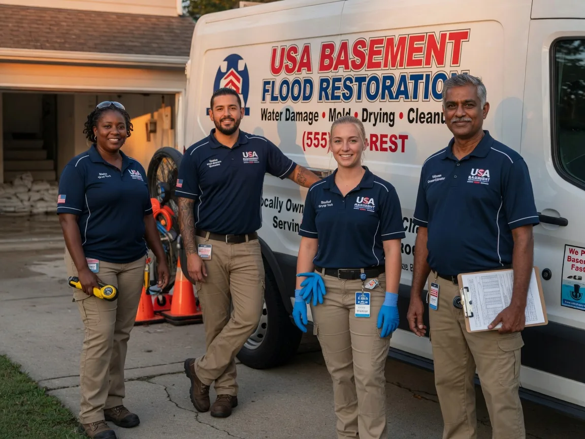 Basement Flood Cleanup company in Normangee, TX